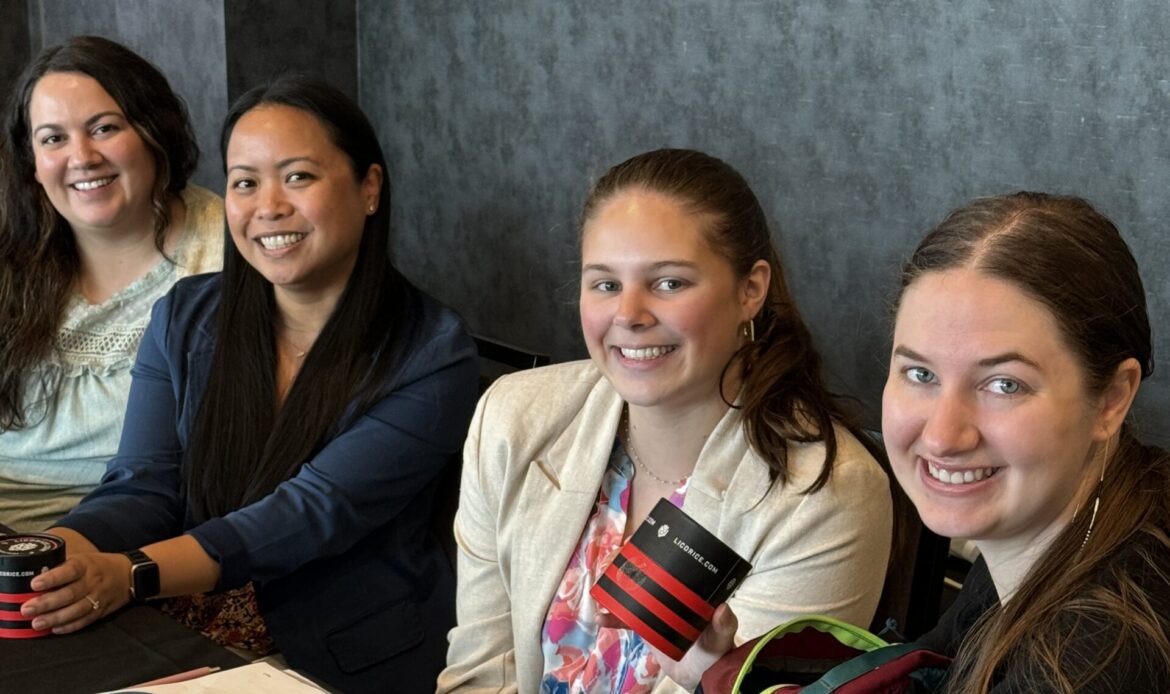 retreat conference room 4 women smiling